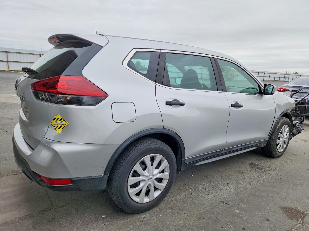 2020 Nissan Rogue S Silver vin: 5N1AT2MT6LC752795