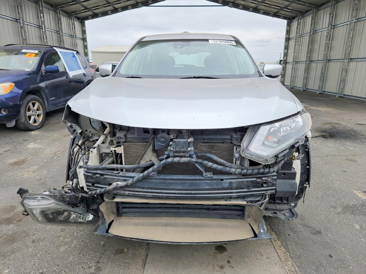 2020 Nissan Rogue S Silver vin: 5N1AT2MT6LC752795