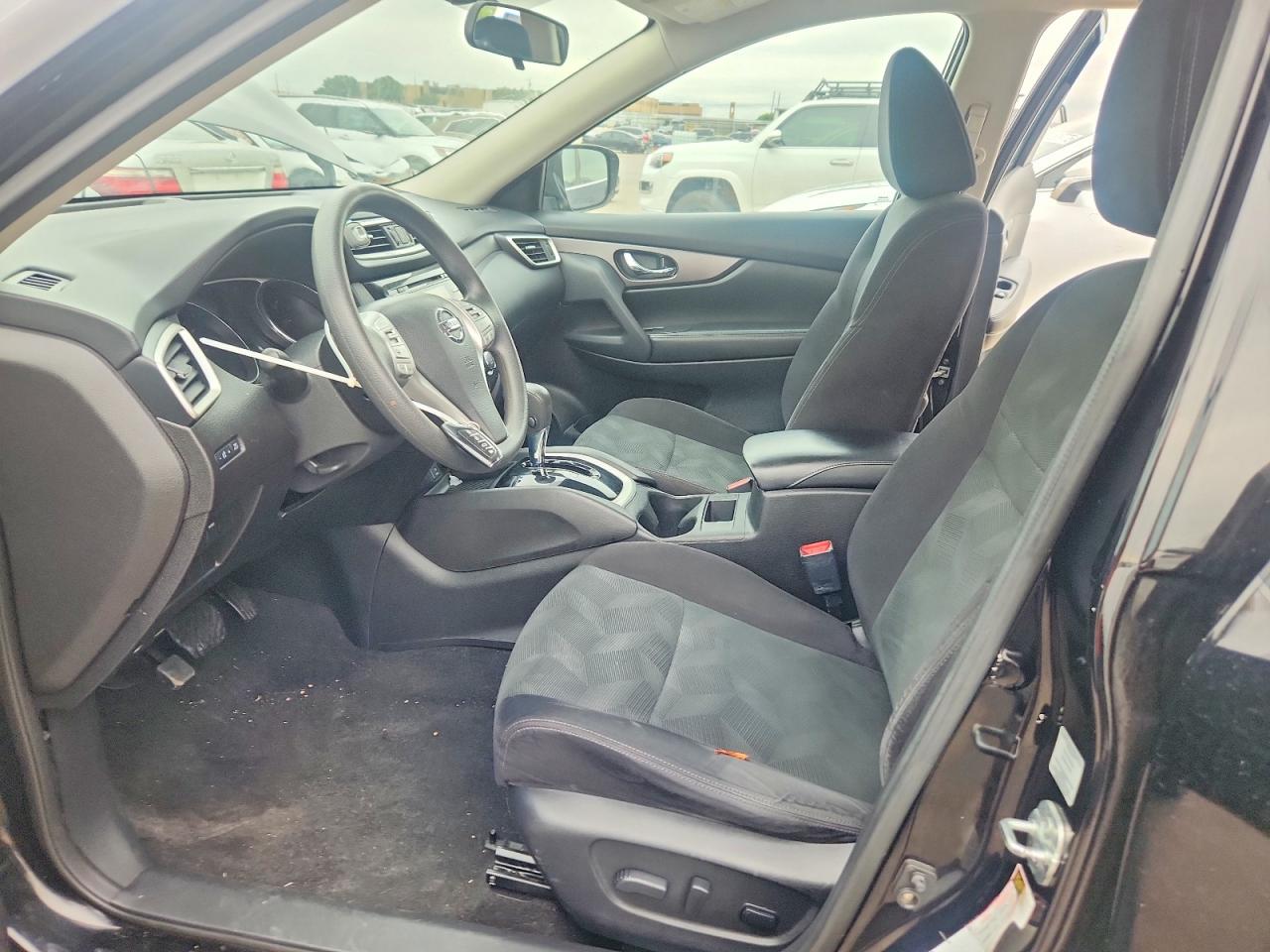 2014 Nissan Rogue Sv Black vin: 5N1AT2MT7EC759113