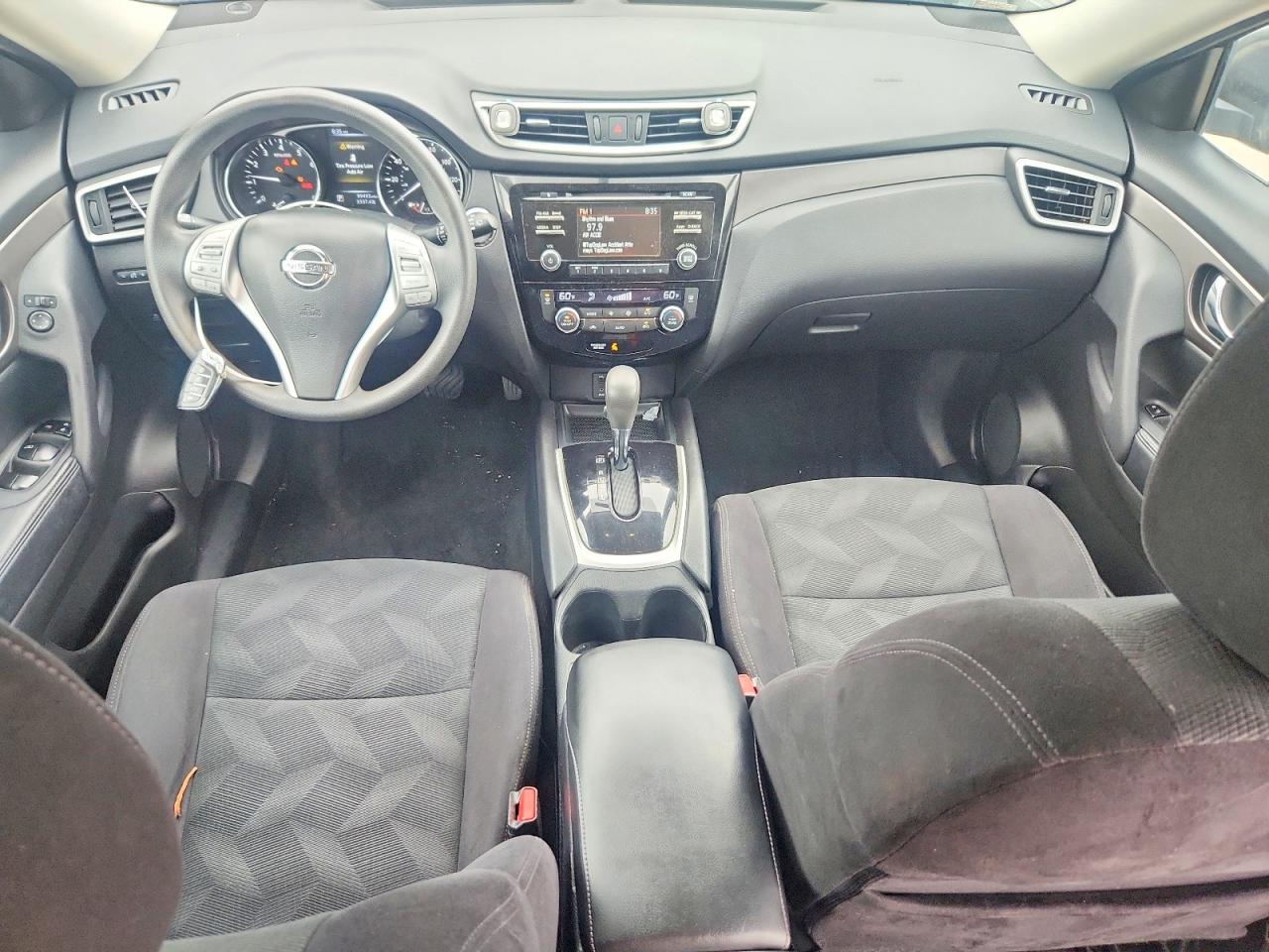 2014 Nissan Rogue Sv Black vin: 5N1AT2MT7EC759113