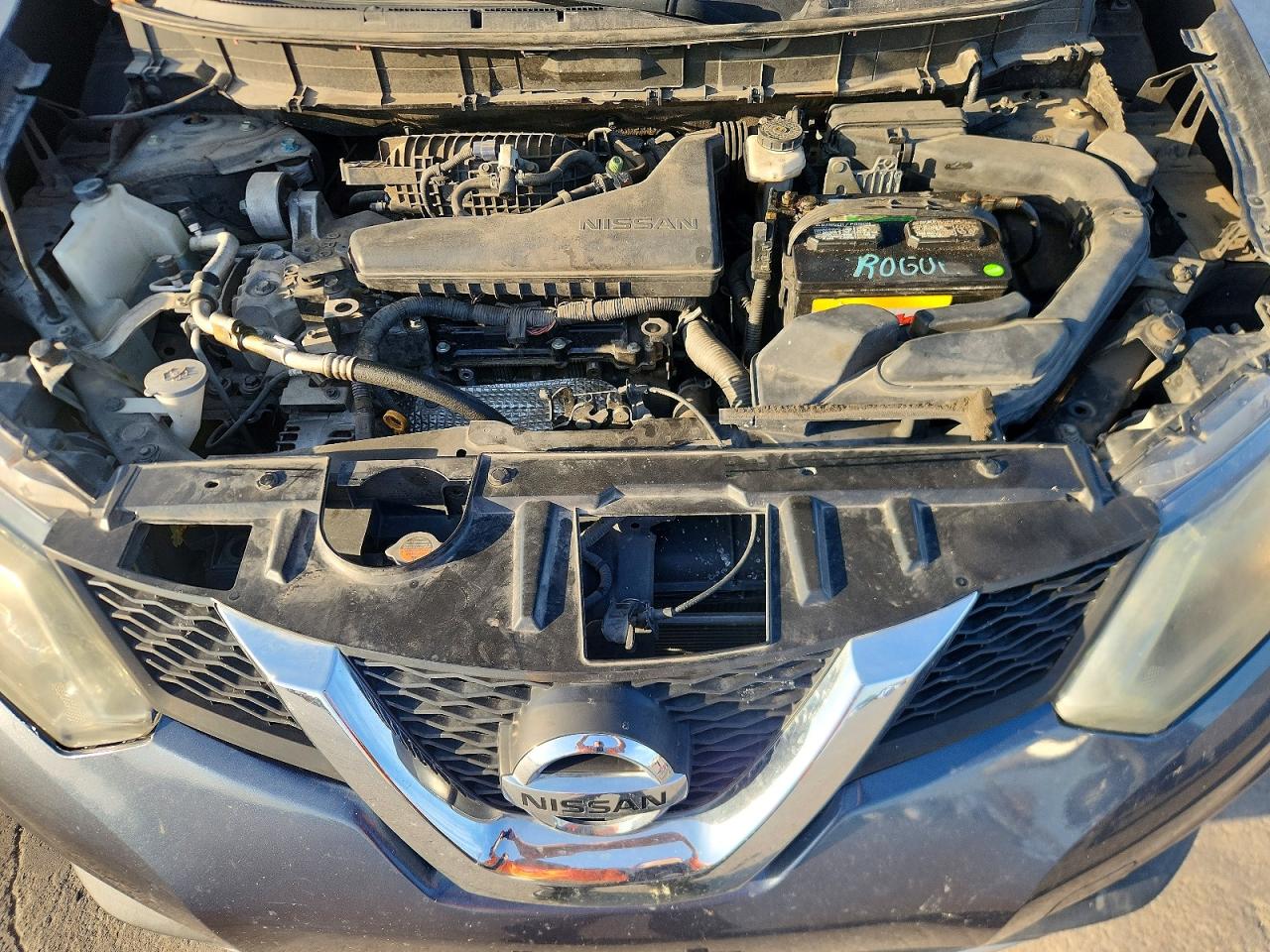2014 Nissan Rogue Sv Blue vin: 5N1AT2MT7EC785842