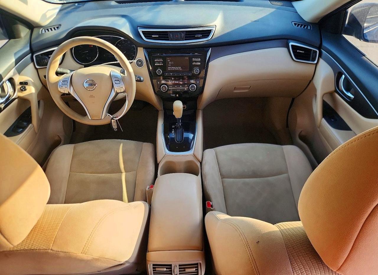 2014 Nissan Rogue Sv Blue vin: 5N1AT2MT7EC785842