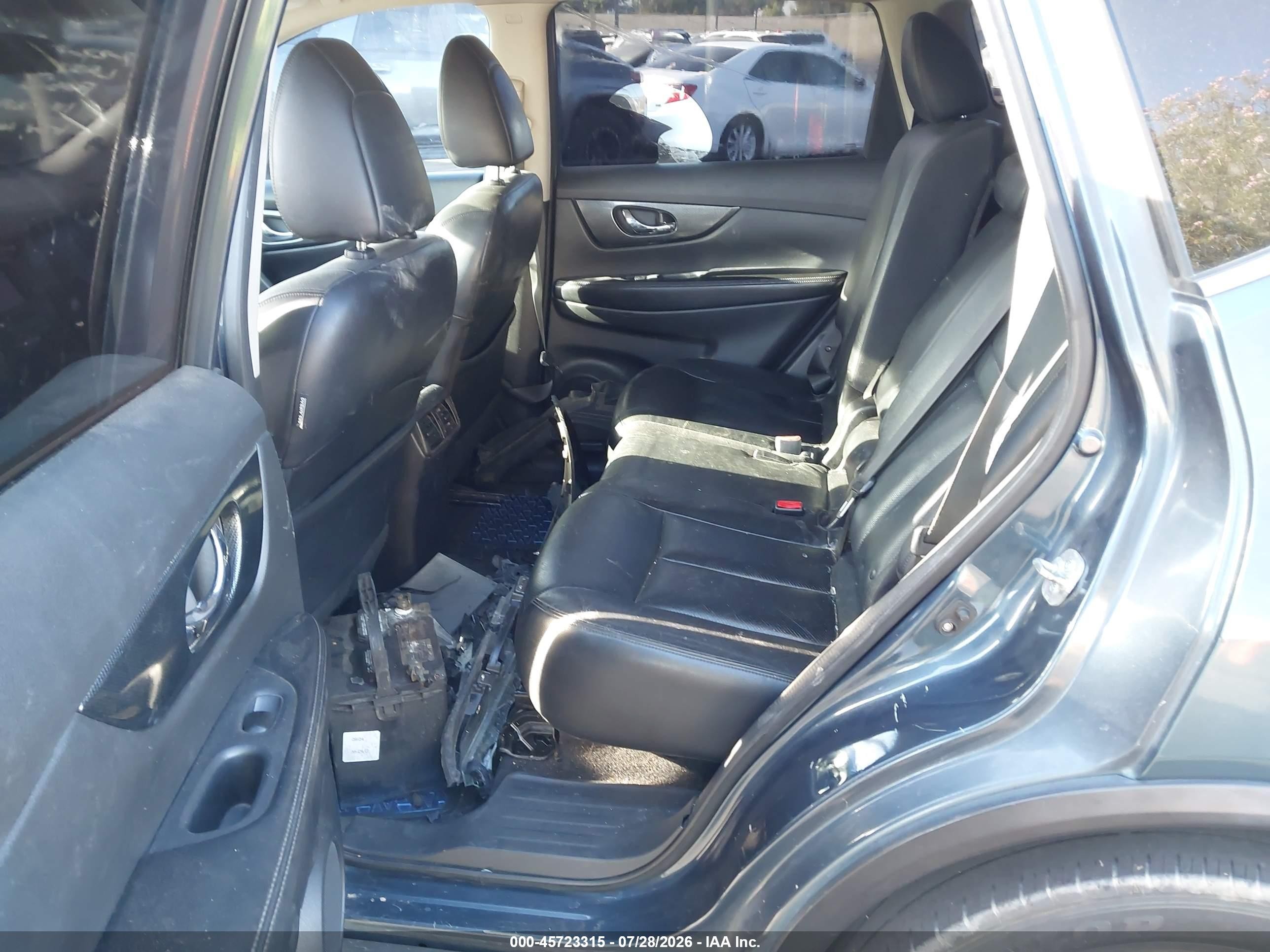 2014 Nissan Rogue Sl Green vin: 5N1AT2MT7EC791012