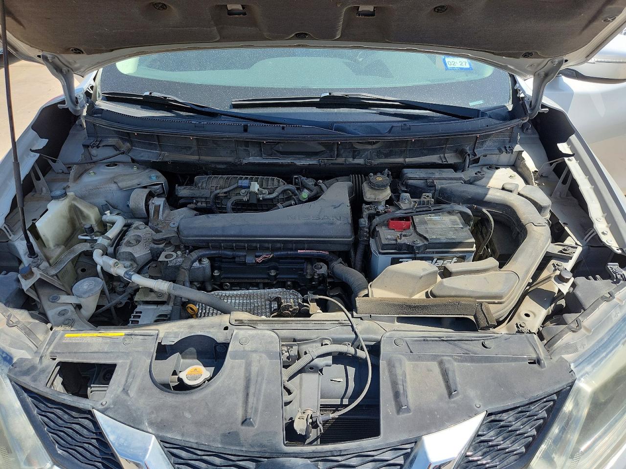 2014 Nissan Rogue Sv Silver vin: 5N1AT2MT7EC812604