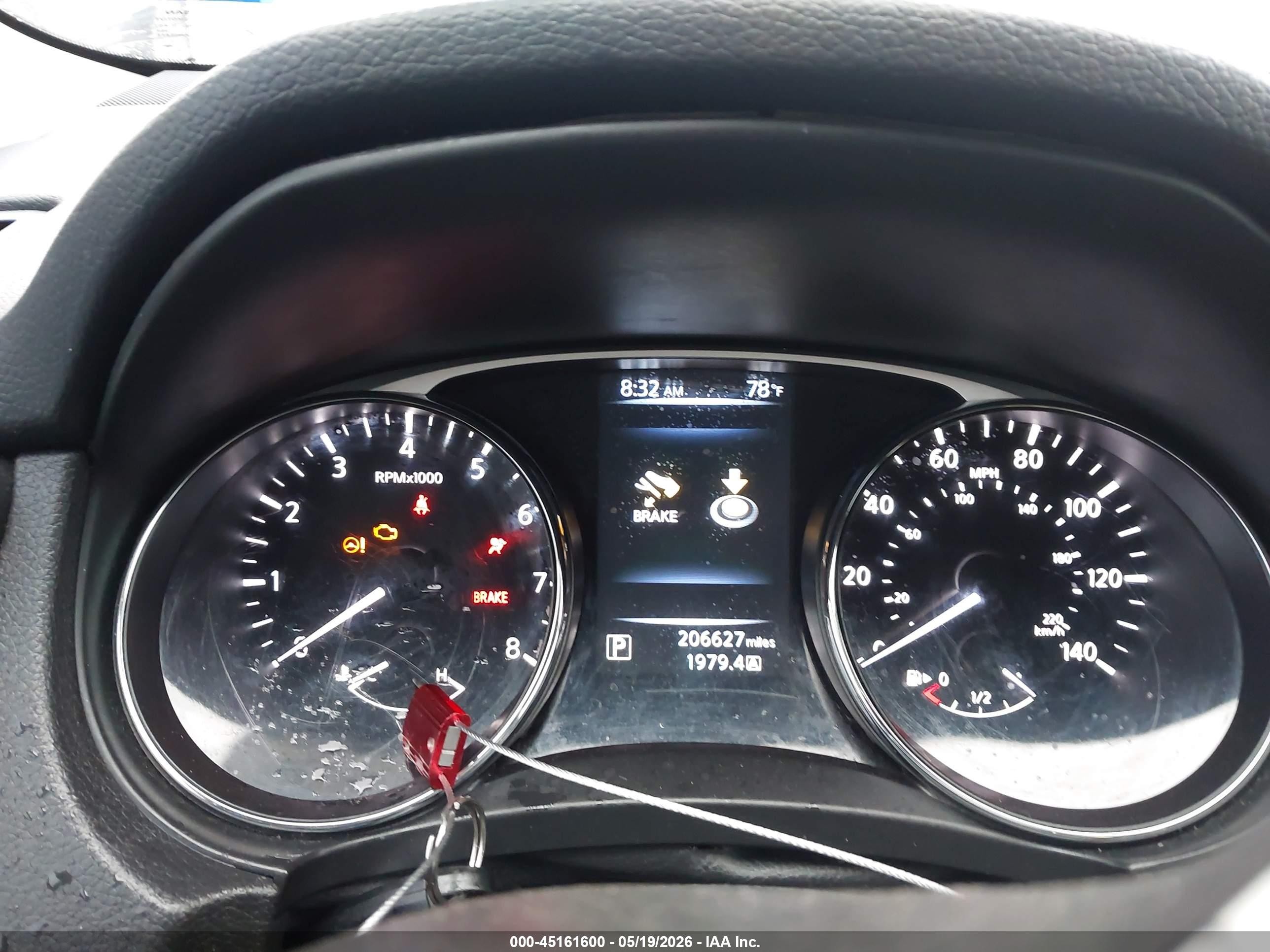 2014 Nissan Rogue Sv Gray vin: 5N1AT2MT7EC814787