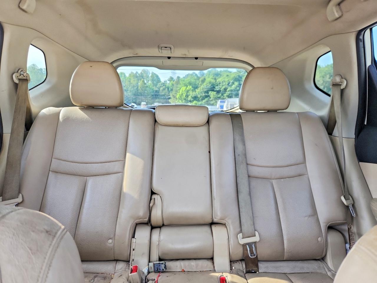 2015 Nissan Rogue Sl White vin: 5N1AT2MT7FC754933
