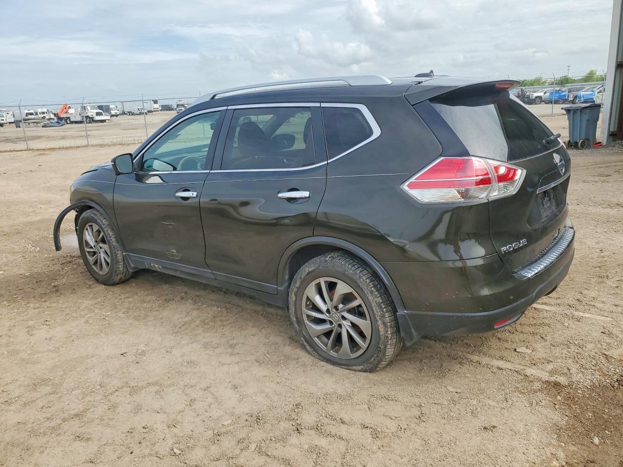 2015 Nissan Rogue Sl Charcoal vin: 5N1AT2MT7FC759002