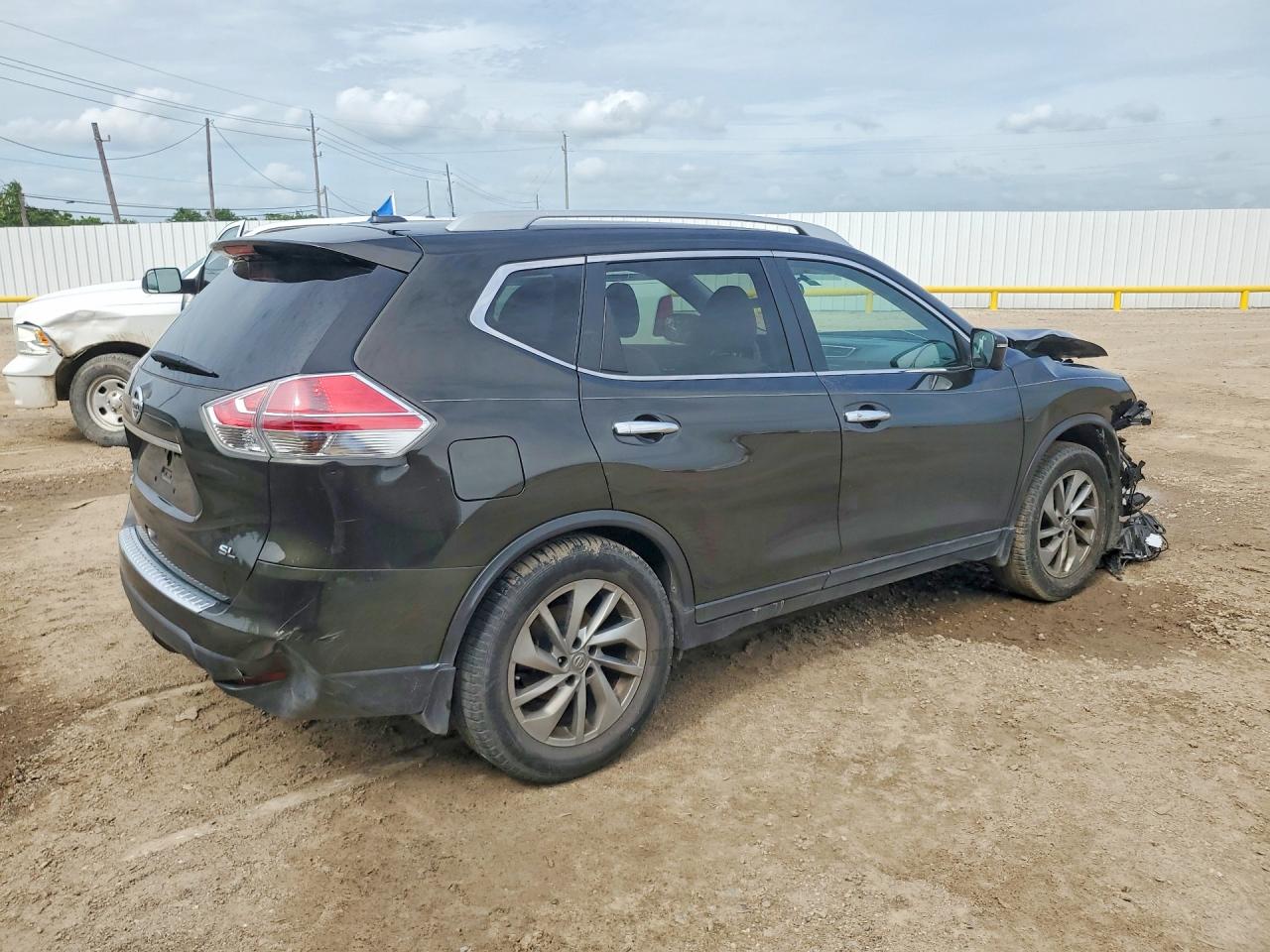 2015 Nissan Rogue Sl Charcoal vin: 5N1AT2MT7FC759002
