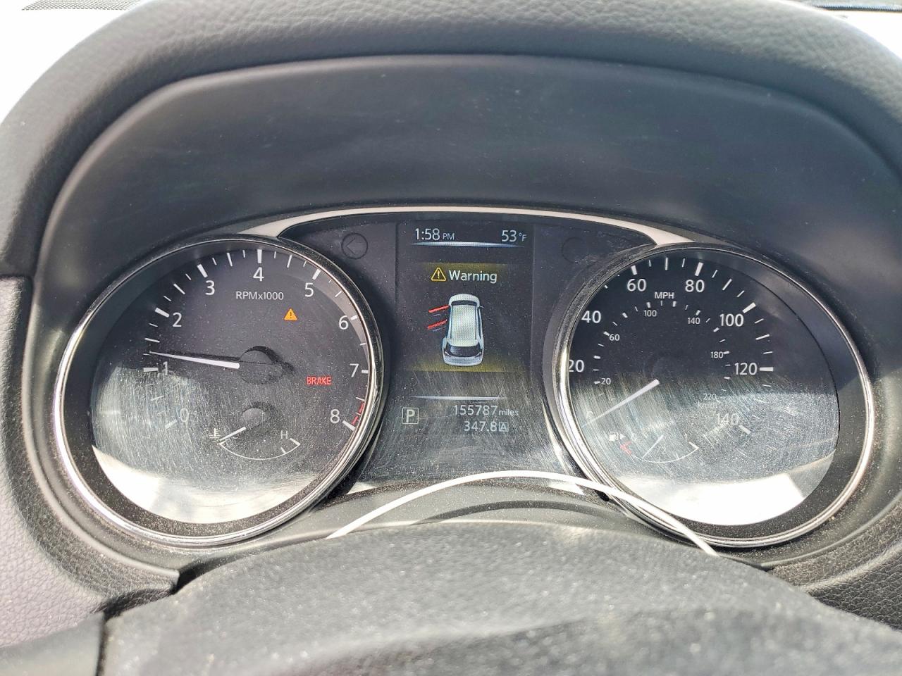 2015 Nissan Rogue S White vin: 5N1AT2MT7FC769996