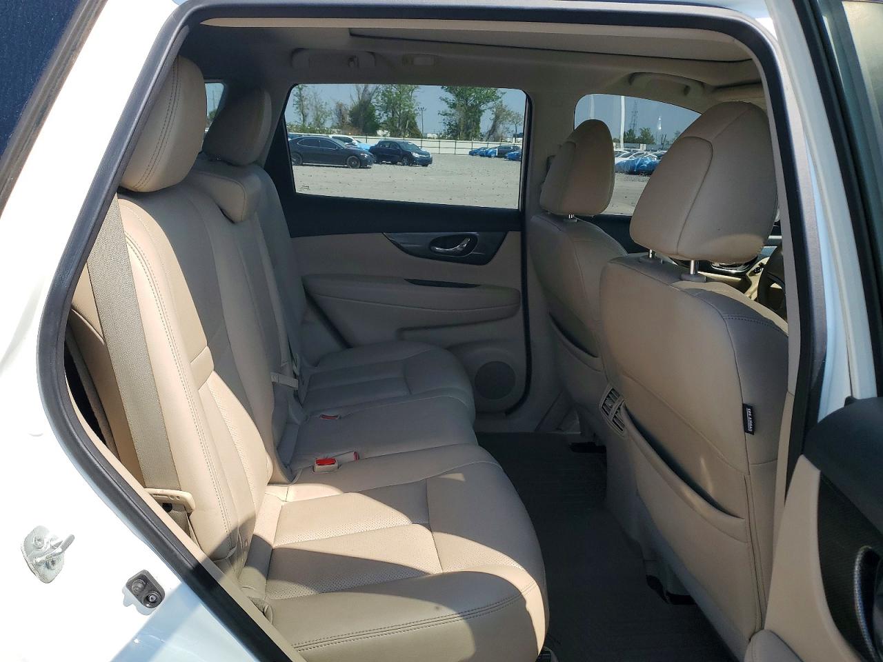 2015 Nissan Rogue Sl White vin: 5N1AT2MT7FC781470
