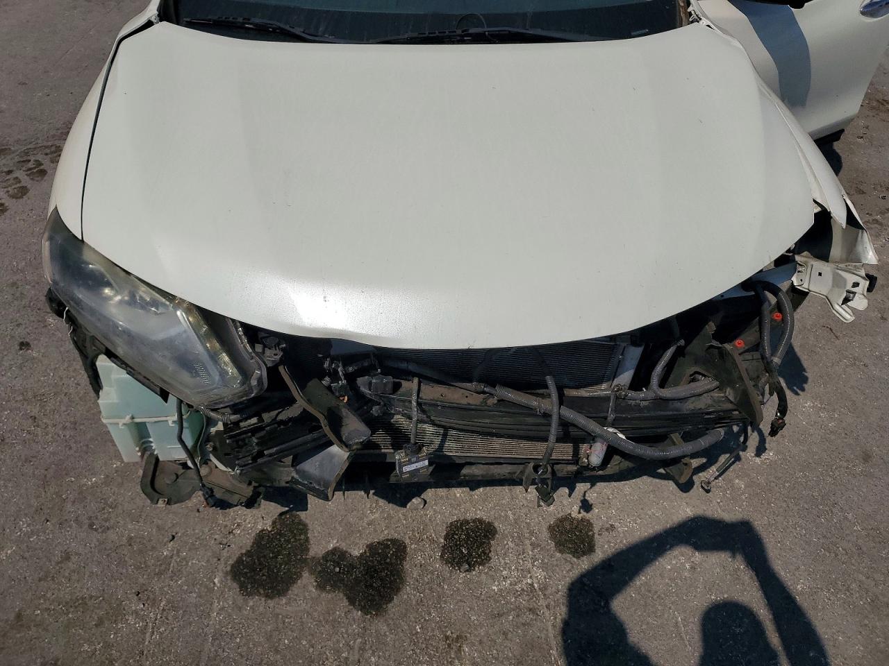 2015 Nissan Rogue Sl White vin: 5N1AT2MT7FC781470