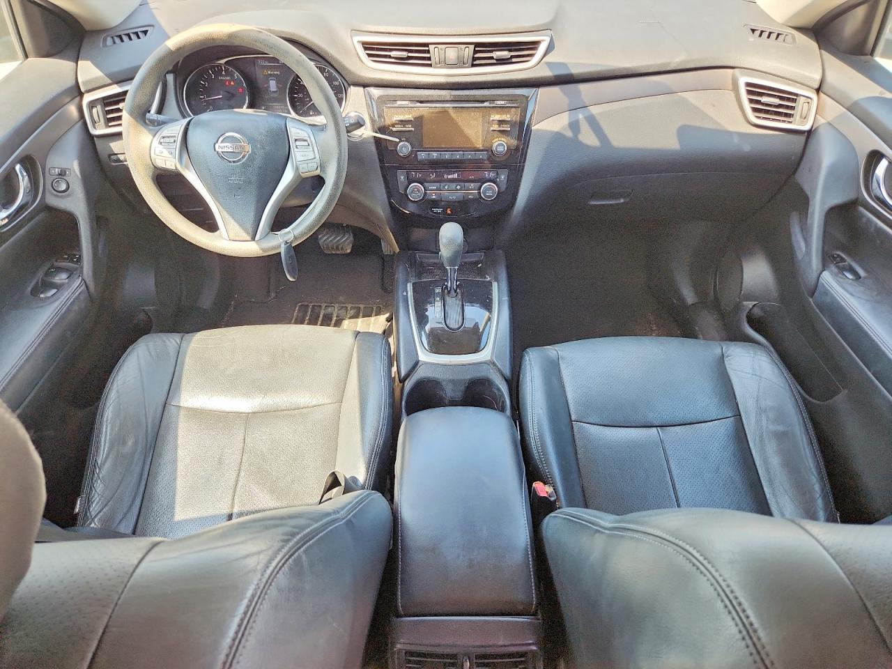 2015 Nissan Rogue Sv Silver vin: 5N1AT2MT7FC799127