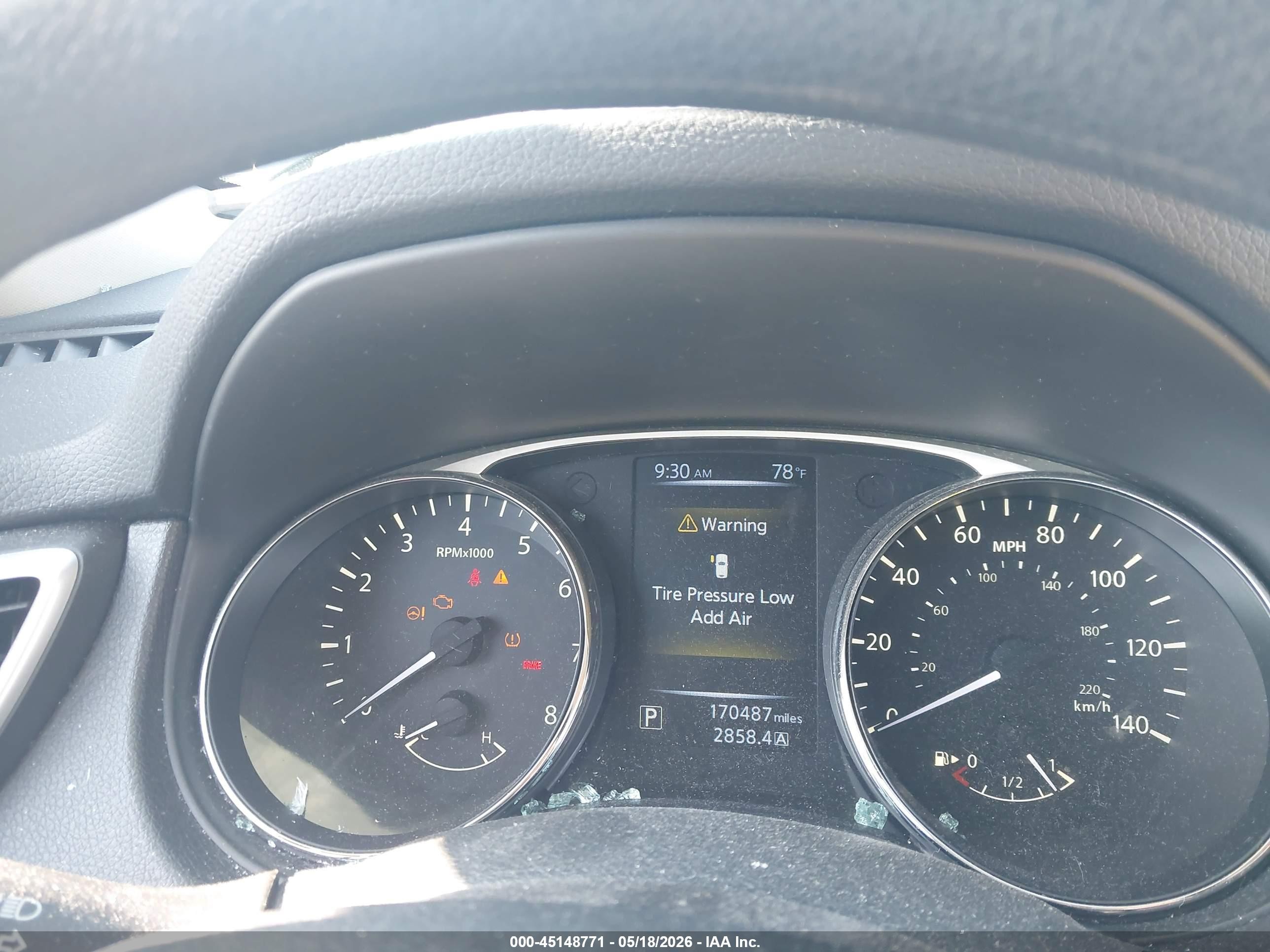 2015 Nissan Rogue S/sl/sv Black vin: 5N1AT2MT7FC809302