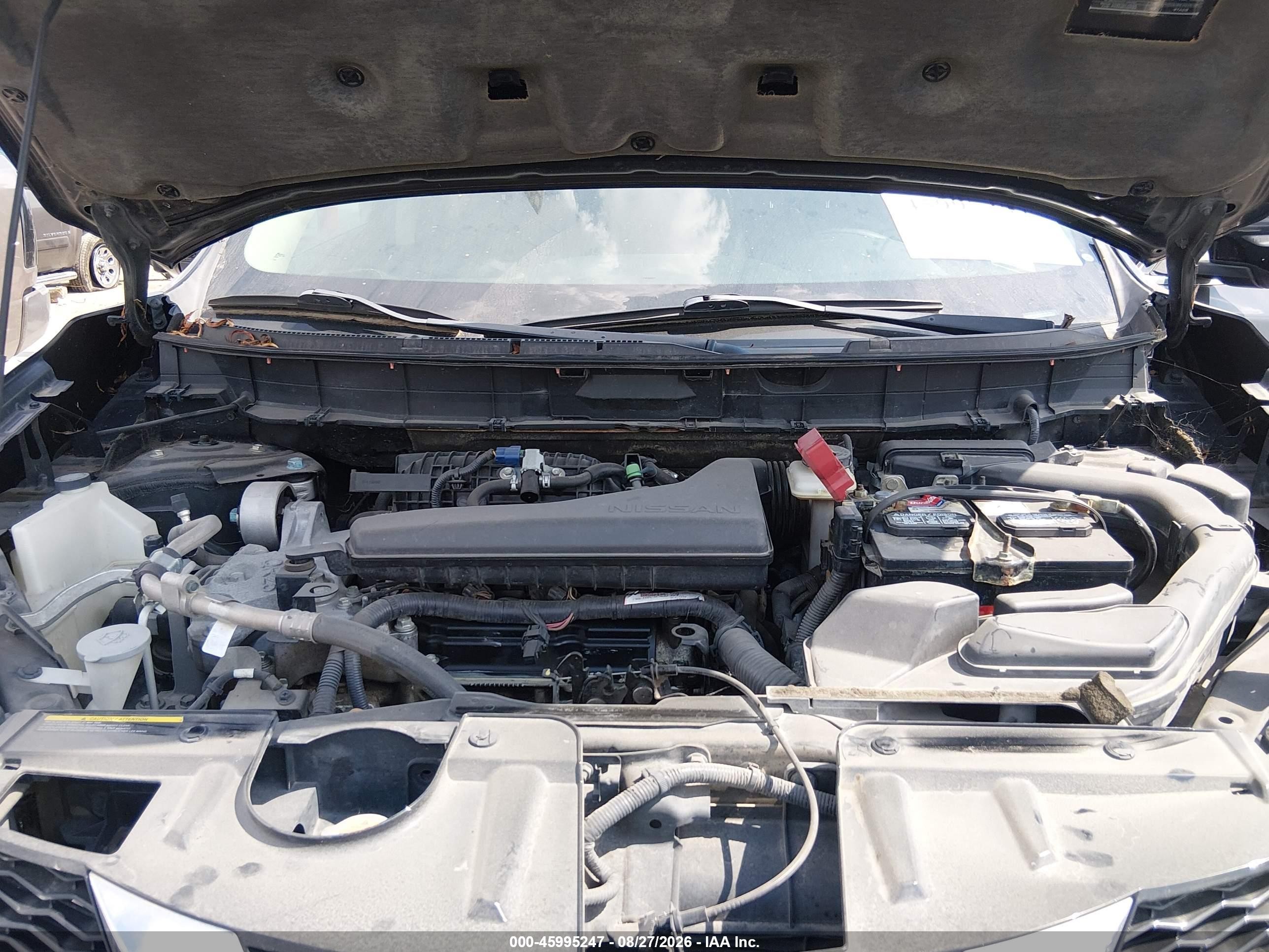 2015 Nissan Rogue Sl Black vin: 5N1AT2MT7FC818825