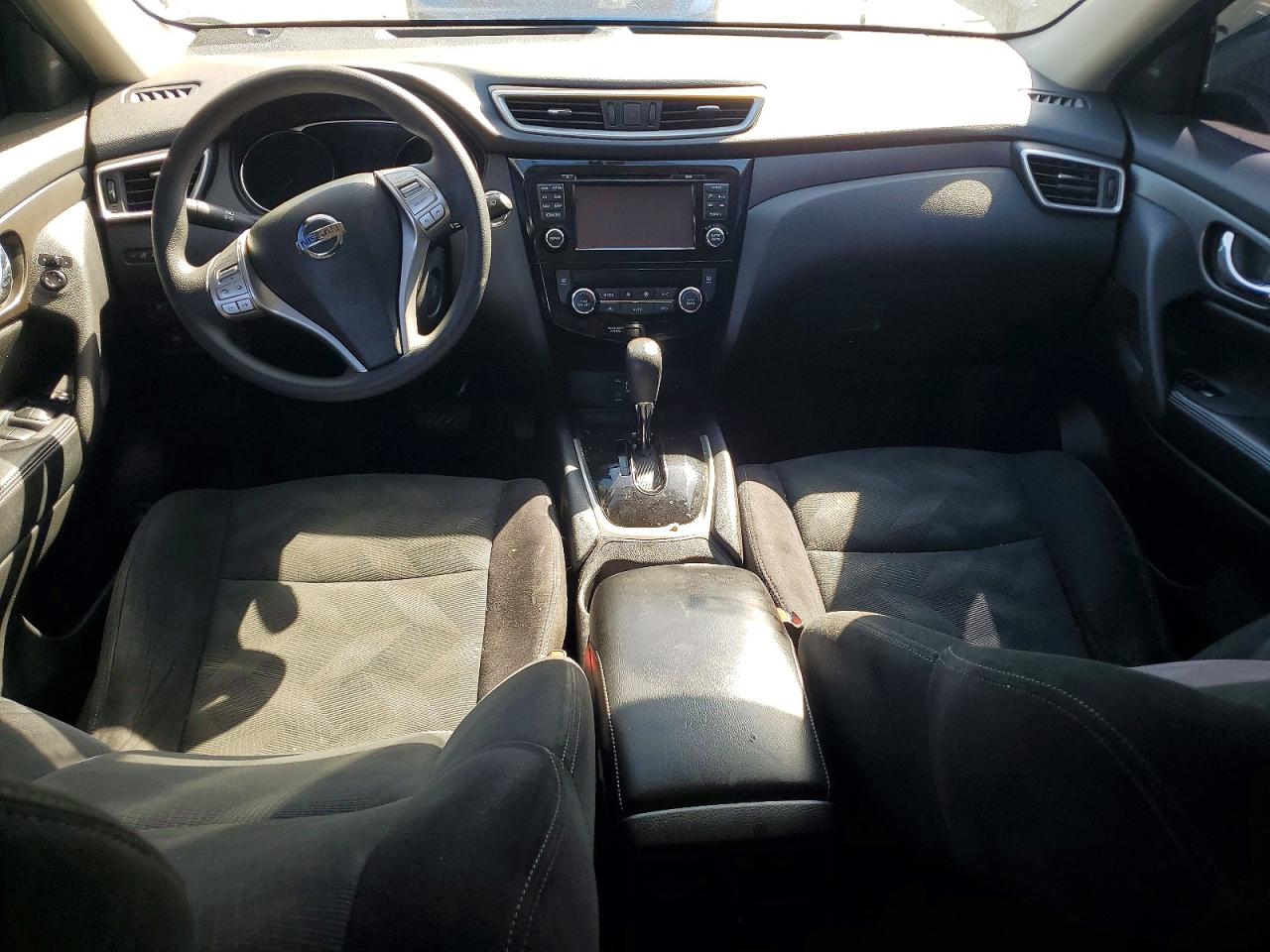 2015 Nissan Rogue Sv Серый vin: 5N1AT2MT7FC826231