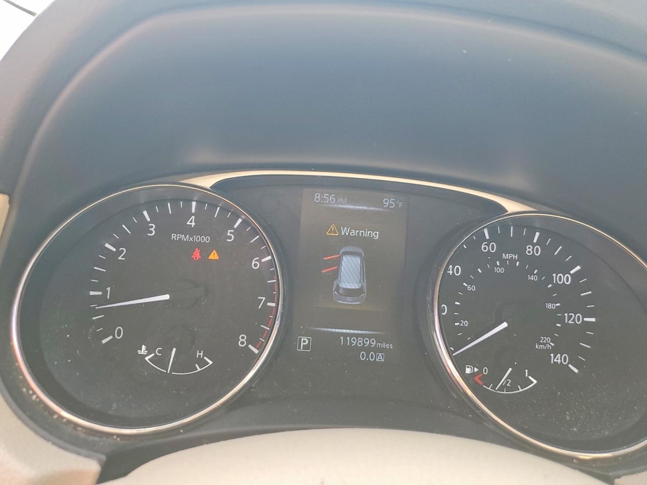 2015 Nissan Rogue Sl Бордовый vin: 5N1AT2MT7FC828951