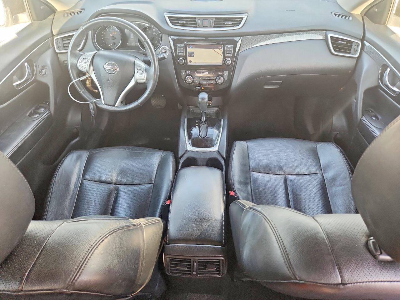 2015 Nissan Rogue Sl Белый vin: 5N1AT2MT7FC853073