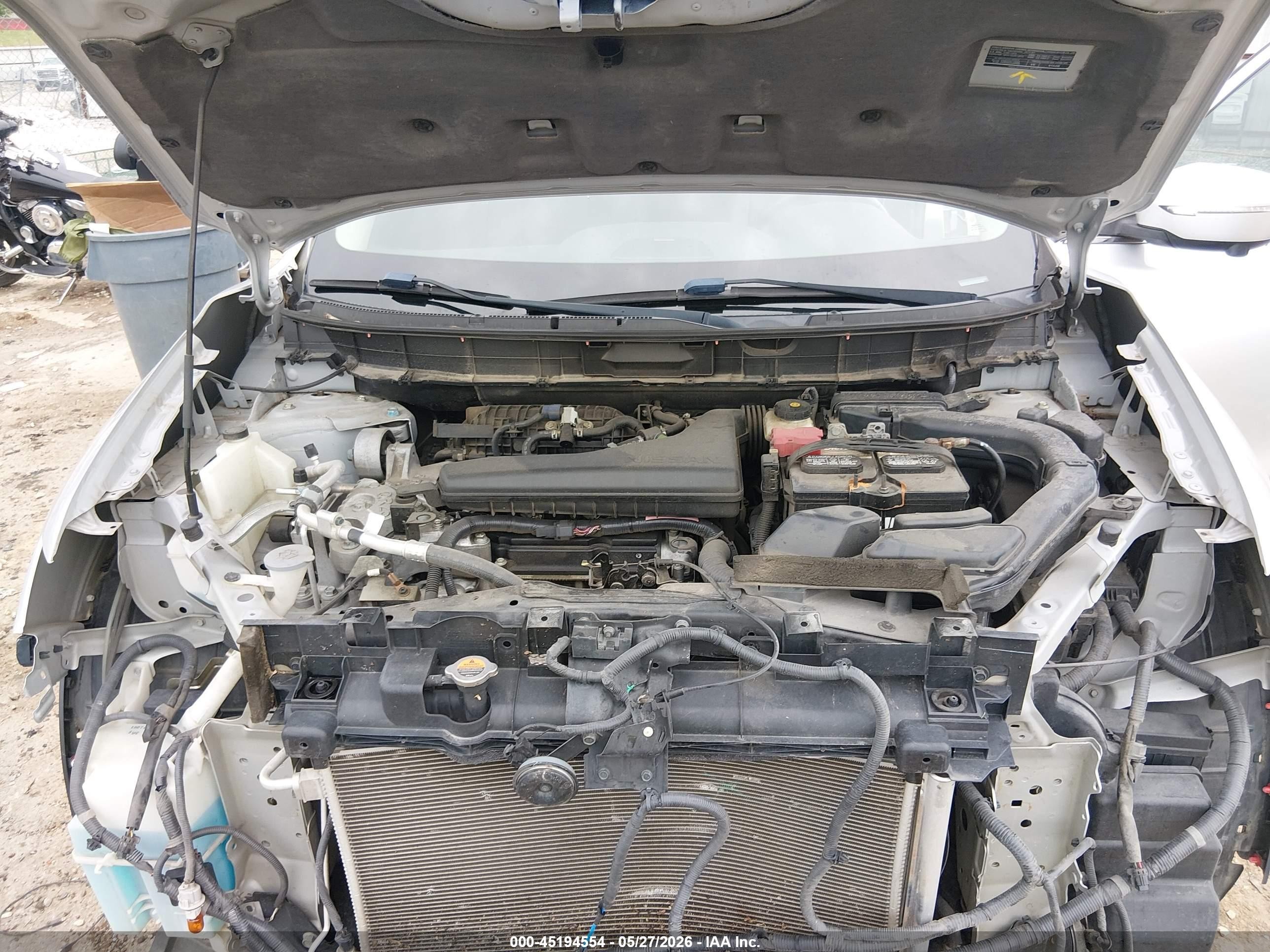 2015 Nissan Rogue Sl Silver vin: 5N1AT2MT7FC855468