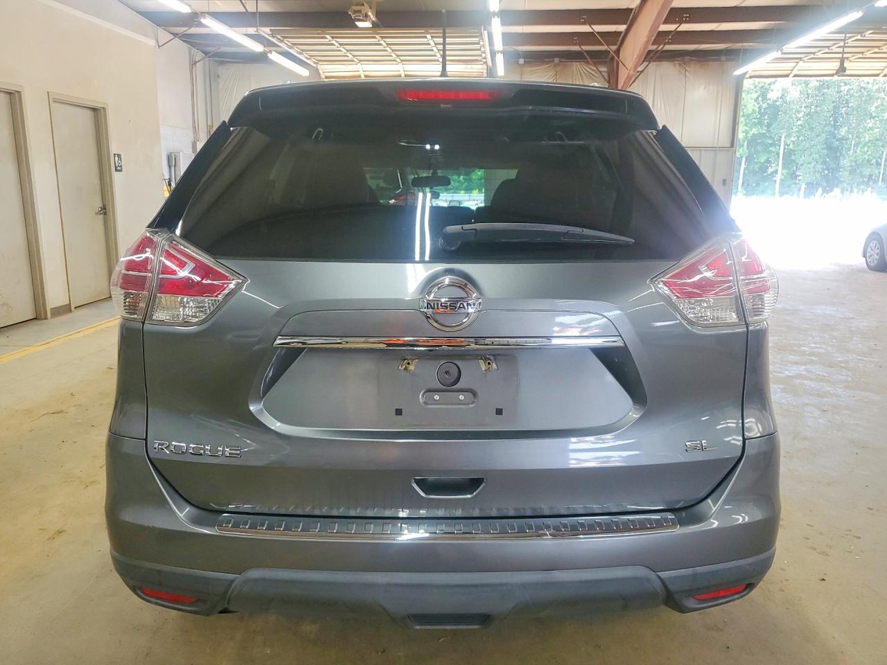 2015 Nissan Rogue Sl Gray vin: 5N1AT2MT7FC882945