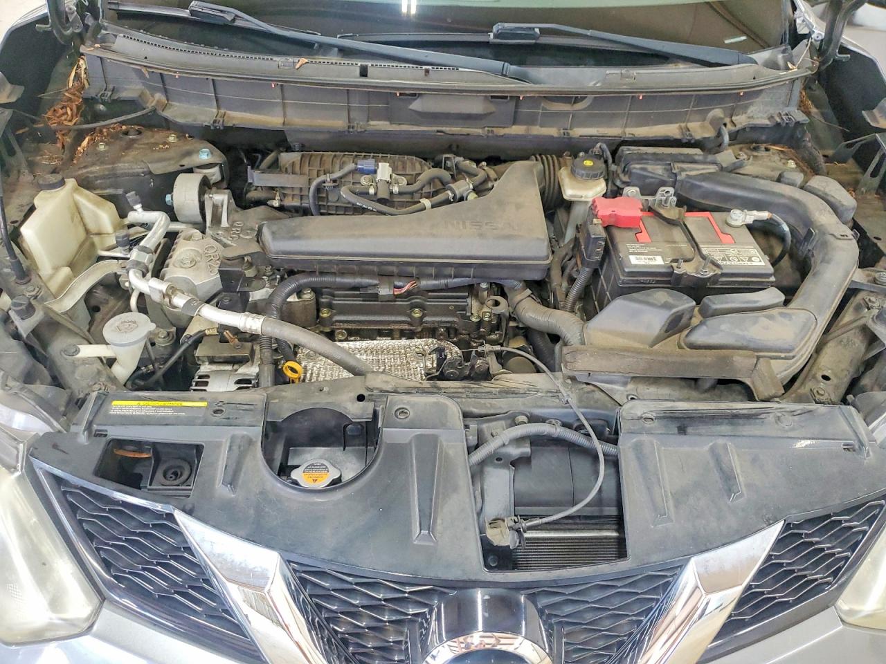 2015 Nissan Rogue Sl Gray vin: 5N1AT2MT7FC882945