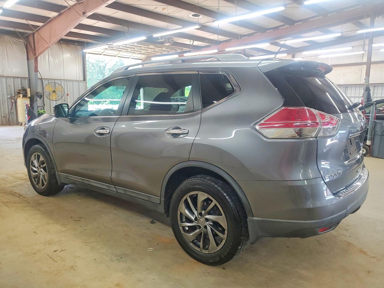 2015 Nissan Rogue Sl Gray vin: 5N1AT2MT7FC882945