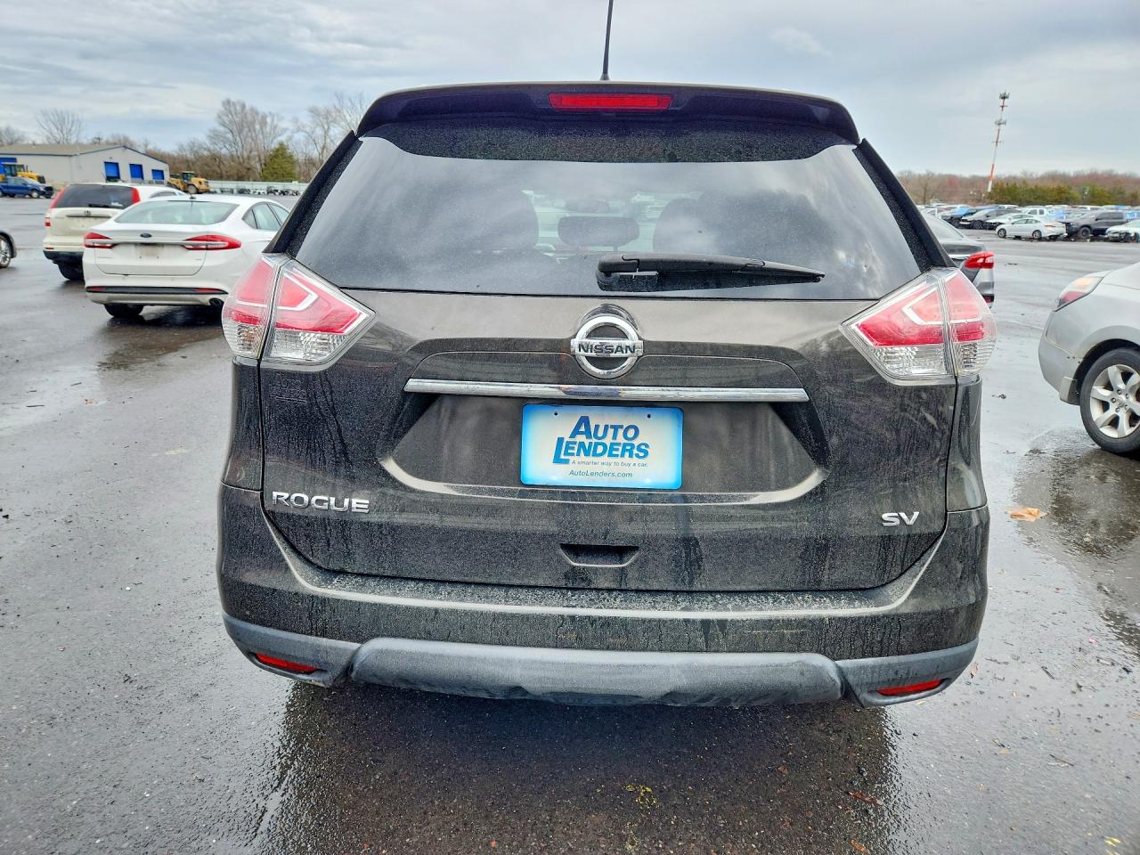 2015 Nissan Rogue Sv Green vin: 5N1AT2MT7FC883349