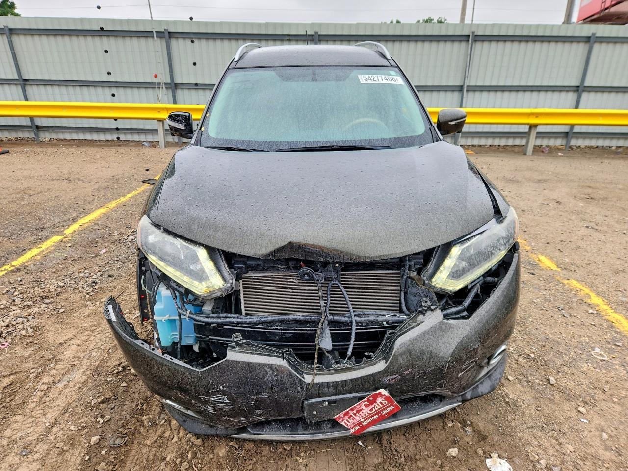 2015 Nissan Rogue Sl Green vin: 5N1AT2MT7FC894562