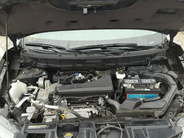 2015 Nissan Rogue S Gray vin: 5N1AT2MT7FC908668