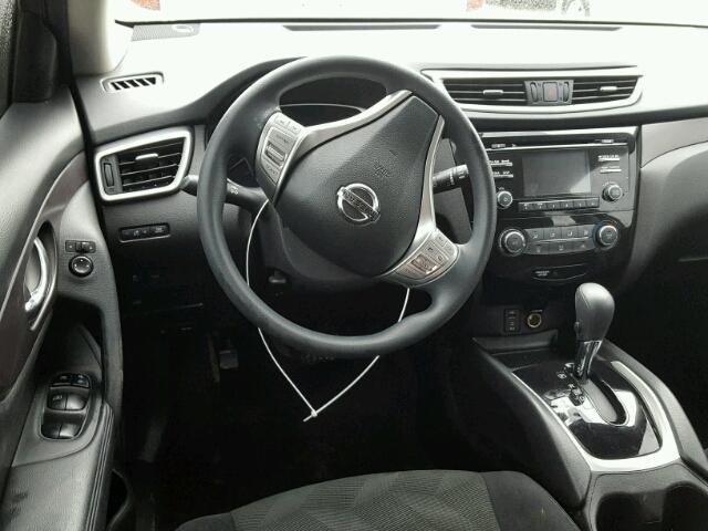 2015 Nissan Rogue S Gray vin: 5N1AT2MT7FC908668
