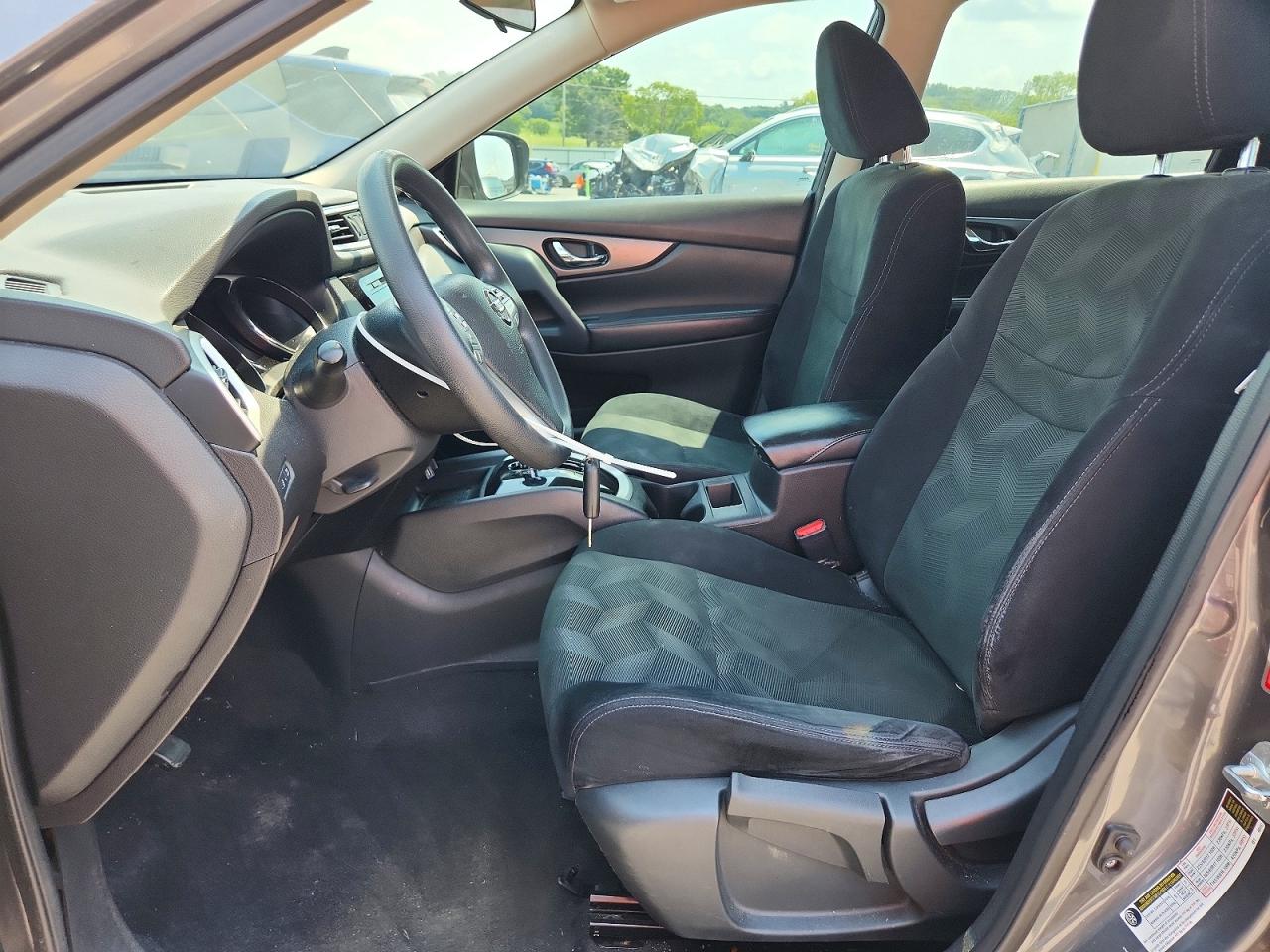 2015 Nissan Rogue S Charcoal vin: 5N1AT2MT7FC908668