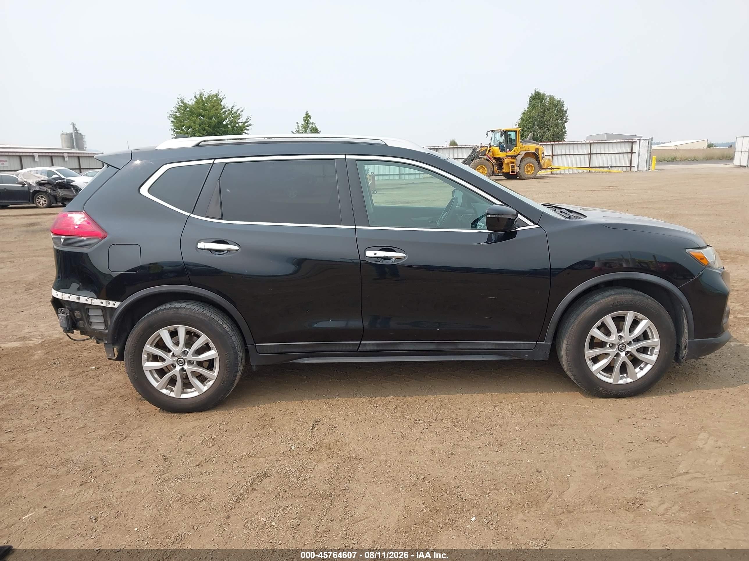 2017 Nissan Rogue Sv Black vin: 5N1AT2MT7HC816639