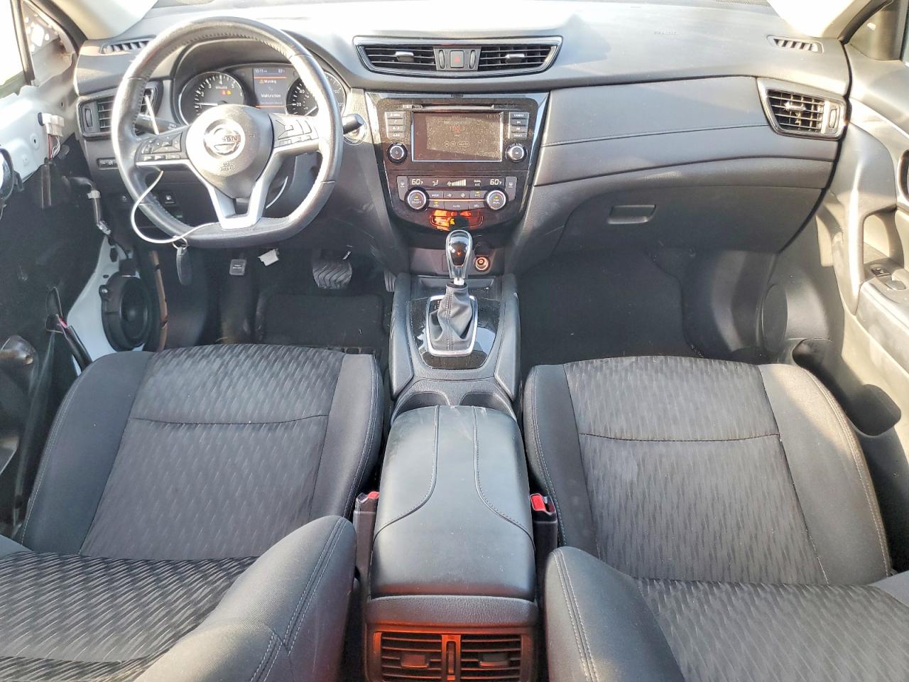 2018 Nissan Rogue Sv White vin: 5N1AT2MT7JC797953