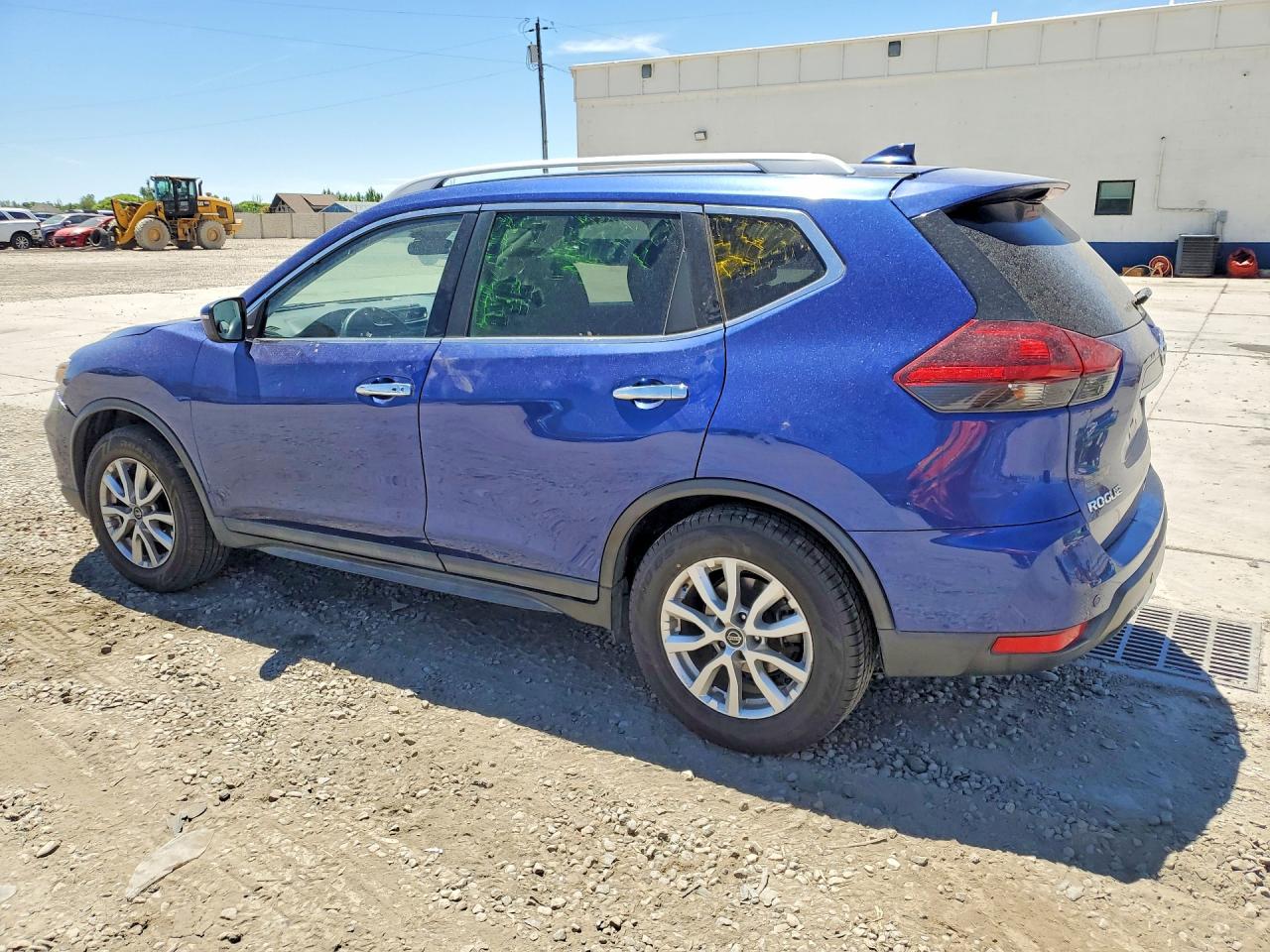 2019 Nissan Rogue Sv Blue vin: 5N1AT2MT7KC701479