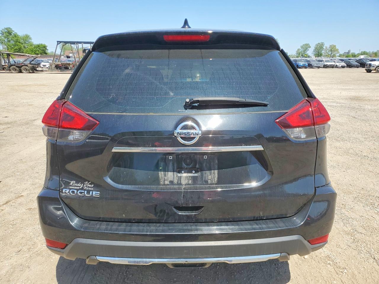 2019 Nissan Rogue S Black vin: 5N1AT2MT7KC708786