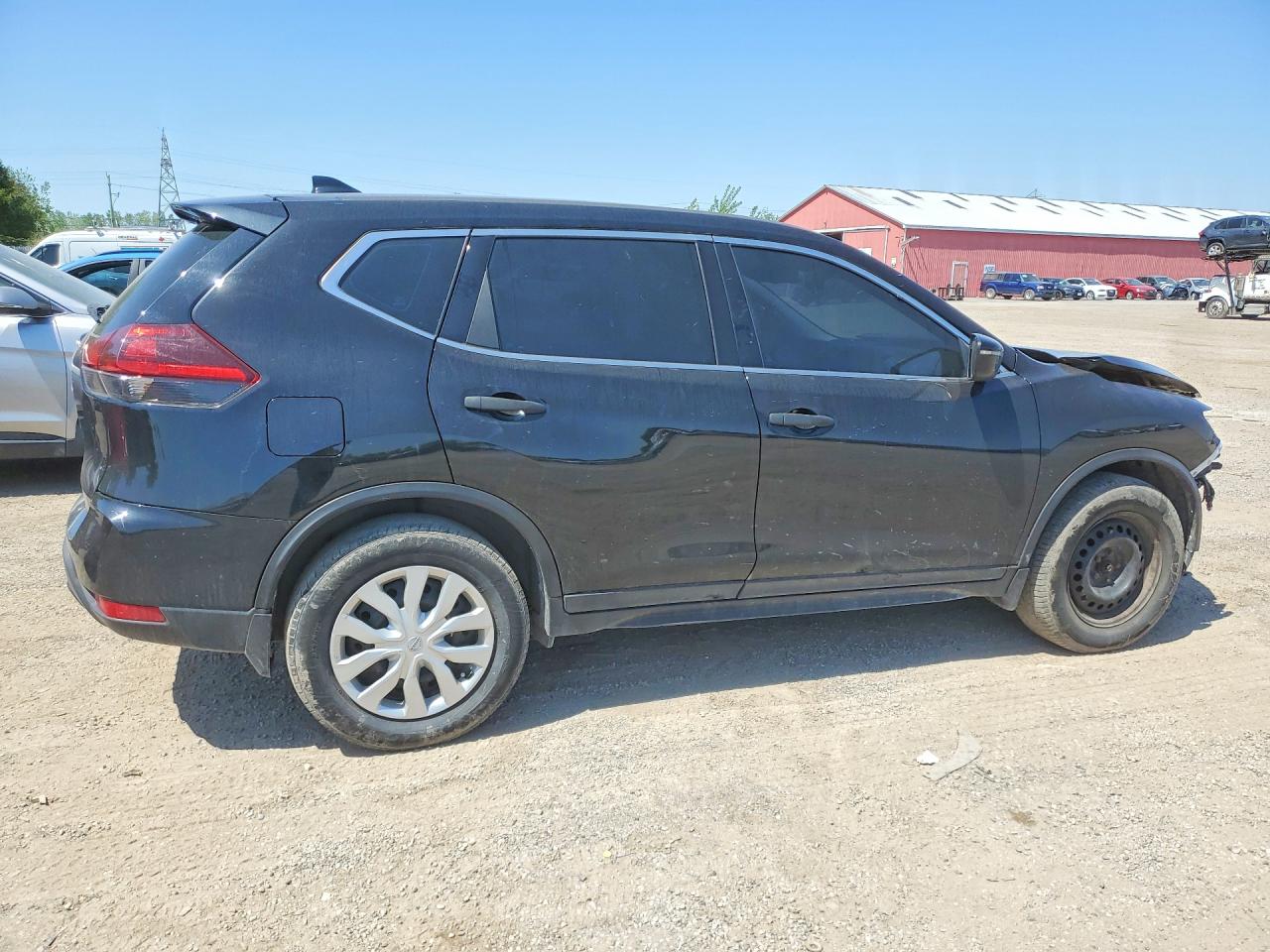 2019 Nissan Rogue S Black vin: 5N1AT2MT7KC708786