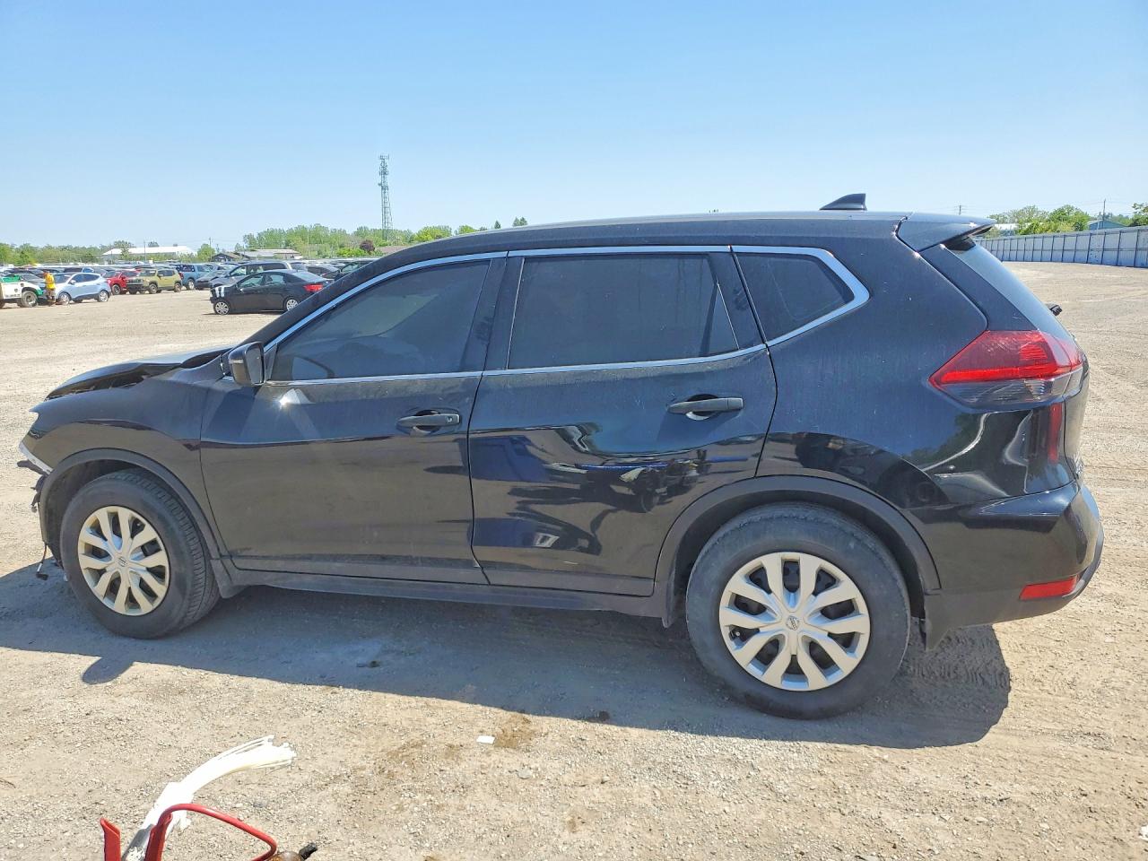 2019 Nissan Rogue S Black vin: 5N1AT2MT7KC708786