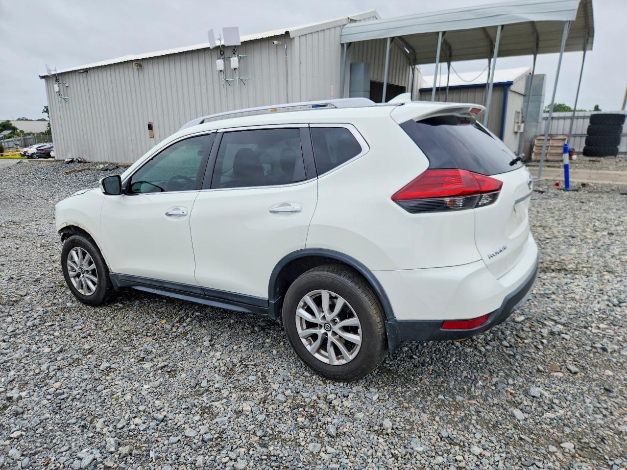 2020 Nissan Rogue S White vin: 5N1AT2MT7LC788138