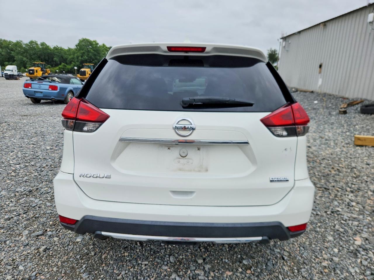 2020 Nissan Rogue S White vin: 5N1AT2MT7LC788138
