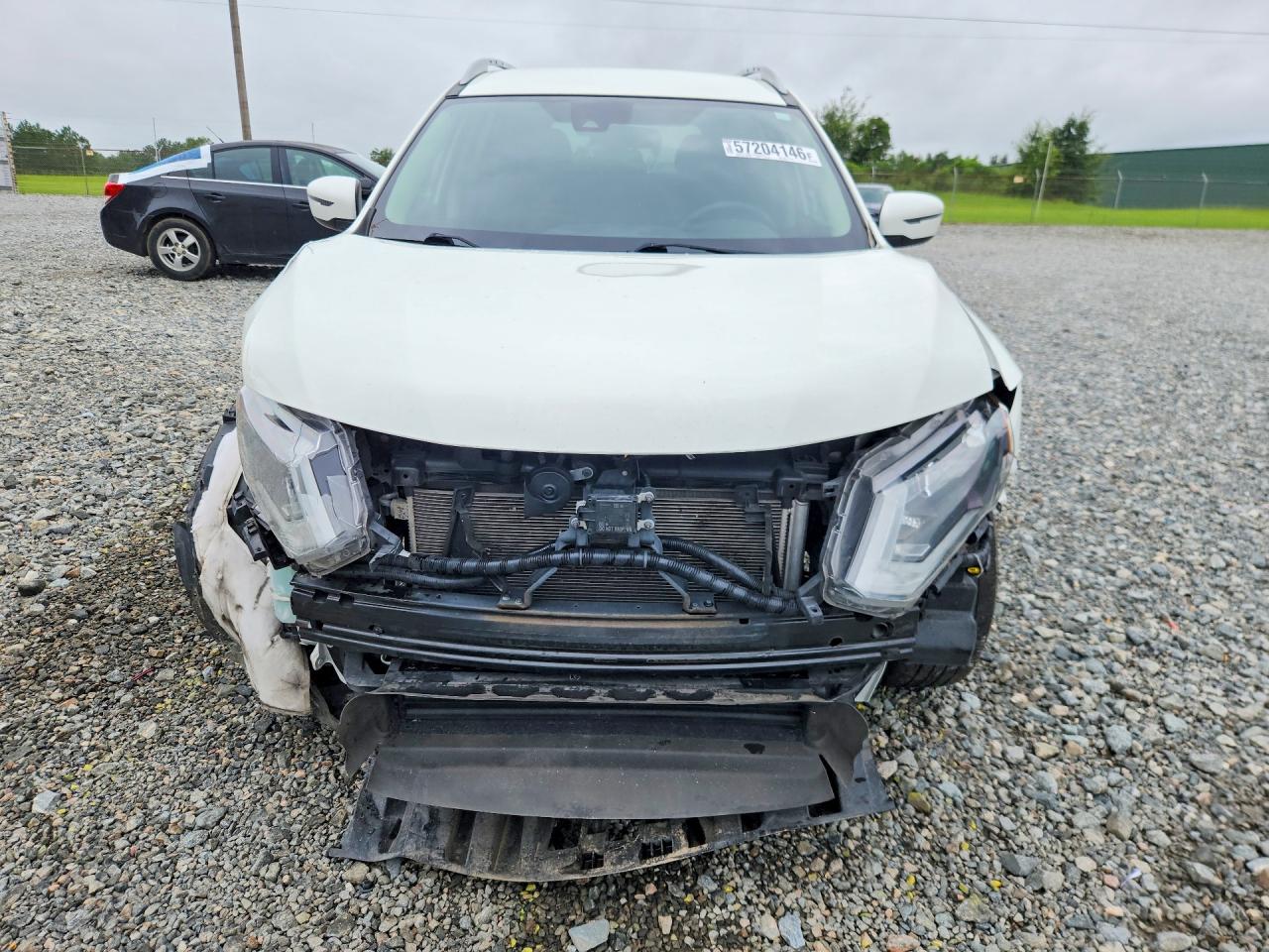 2020 Nissan Rogue S White vin: 5N1AT2MT7LC788138