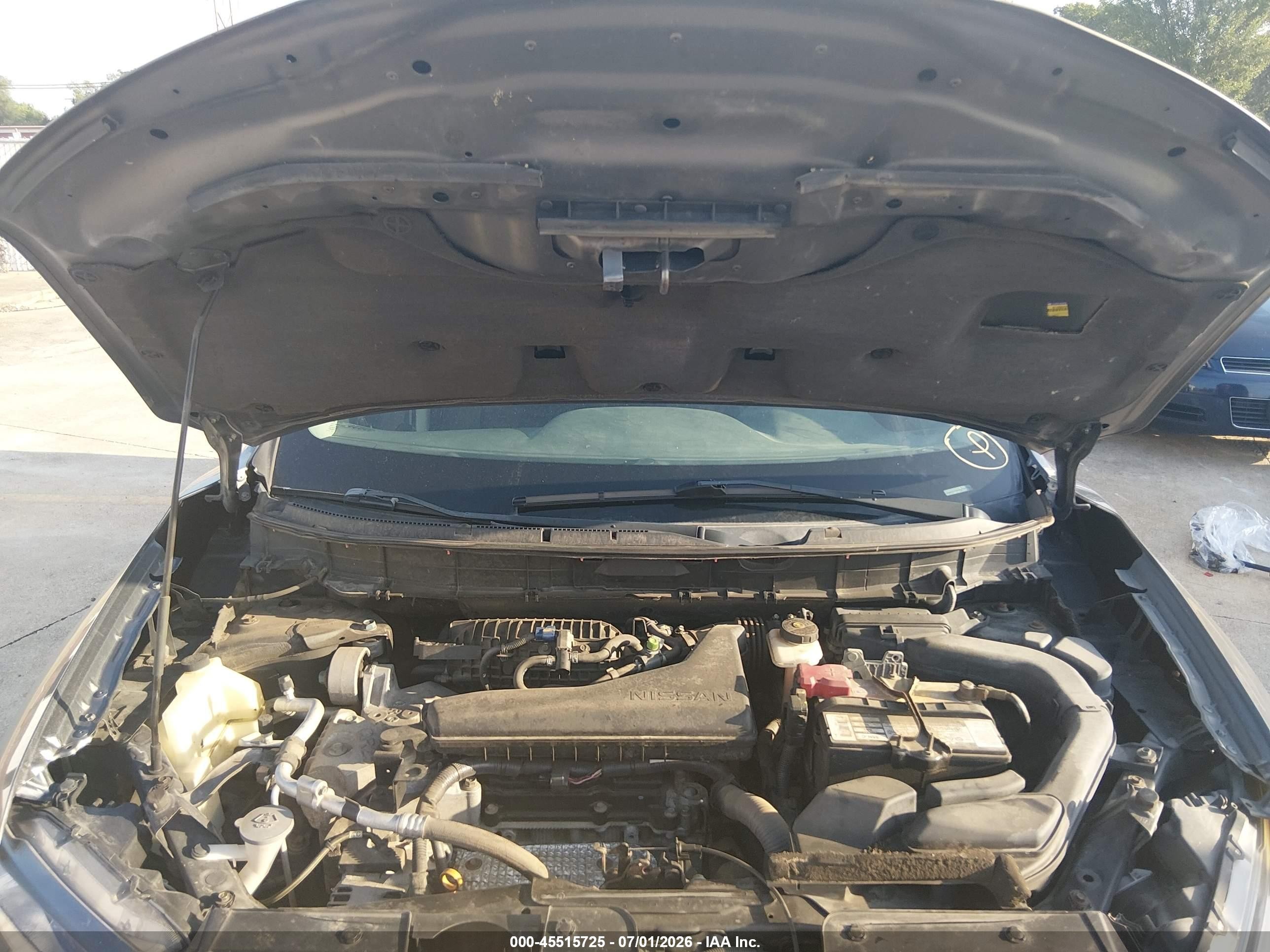 2014 Nissan Rogue S Gray vin: 5N1AT2MT8EC767057
