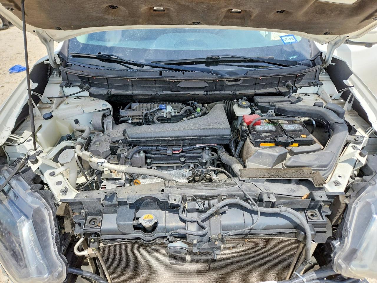 2014 Nissan Rogue Sl White vin: 5N1AT2MT8EC769813