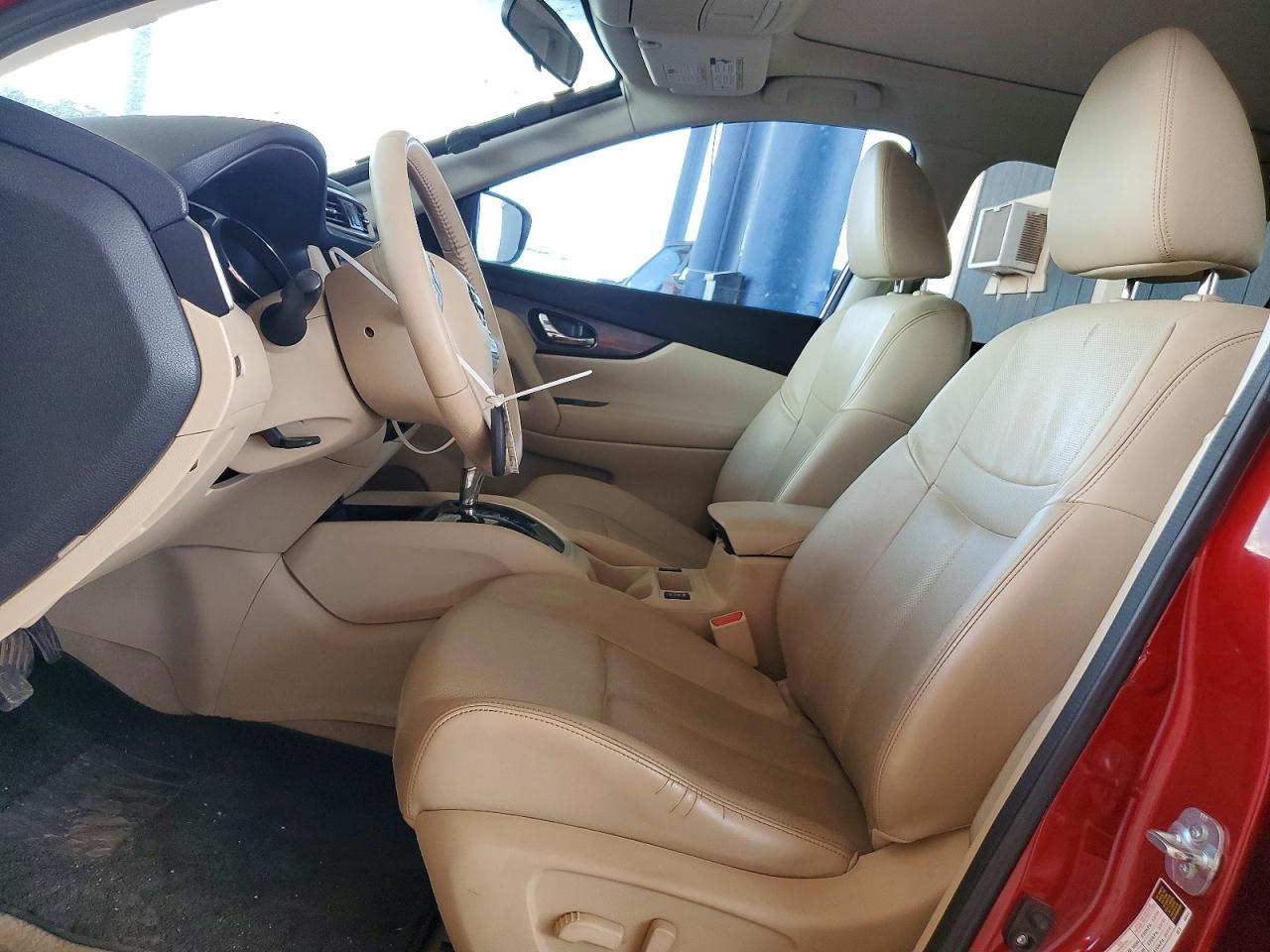 2014 Nissan Rogue Sl Red vin: 5N1AT2MT8EC777426