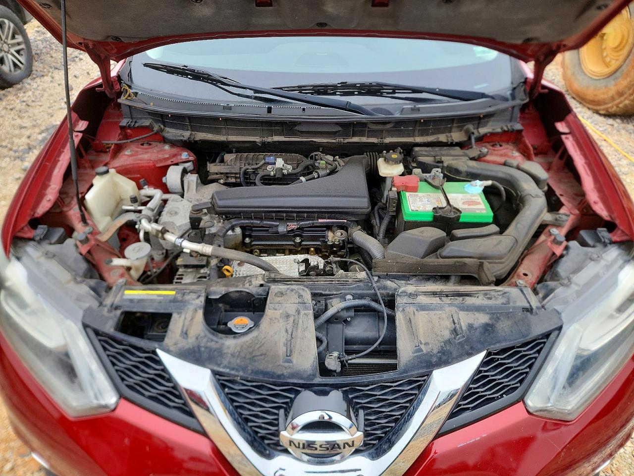 2014 Nissan Rogue Sl Burgundy vin: 5N1AT2MT8EC778396