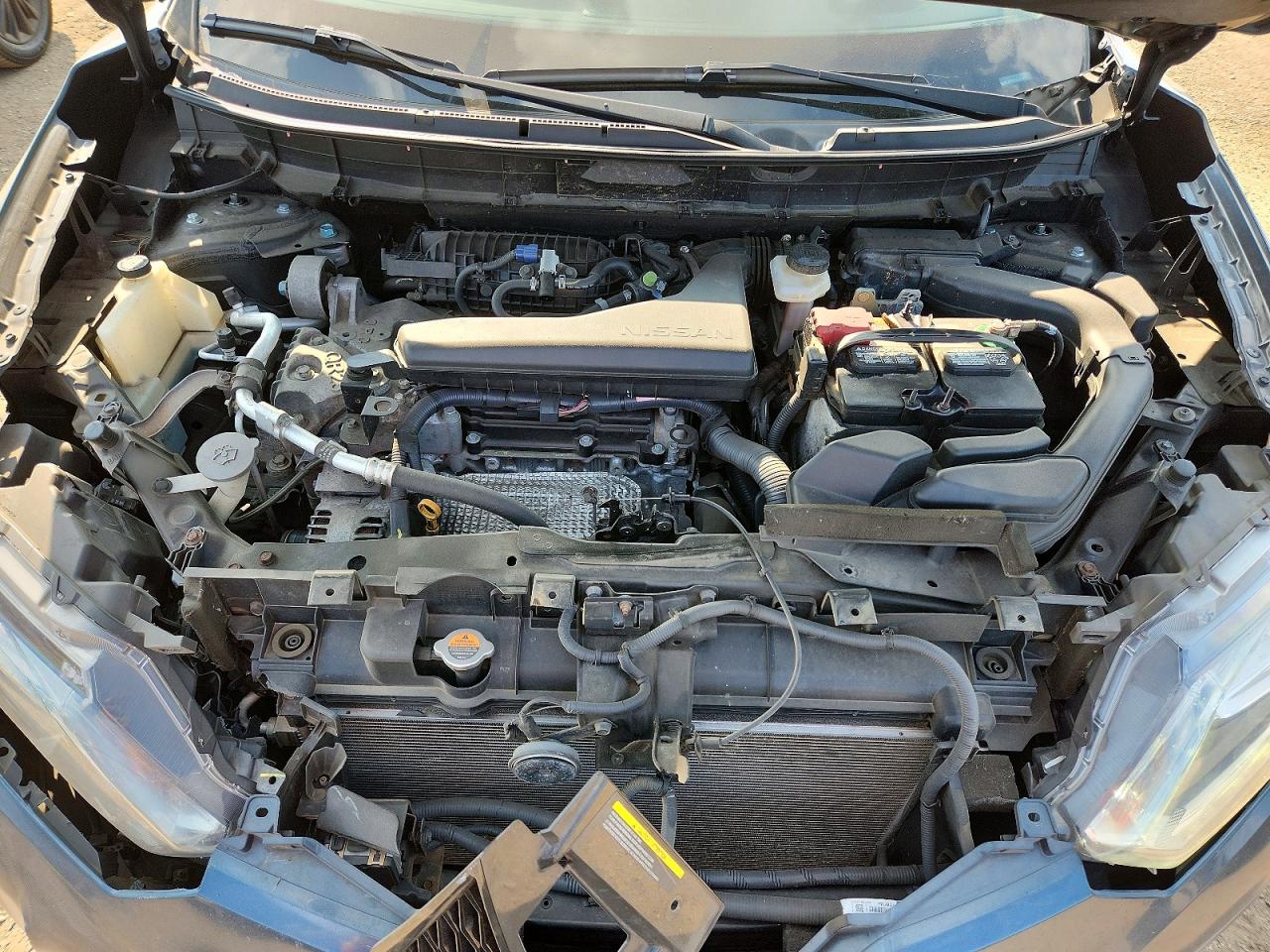 2014 Nissan Rogue Sl Black vin: 5N1AT2MT8EC782352