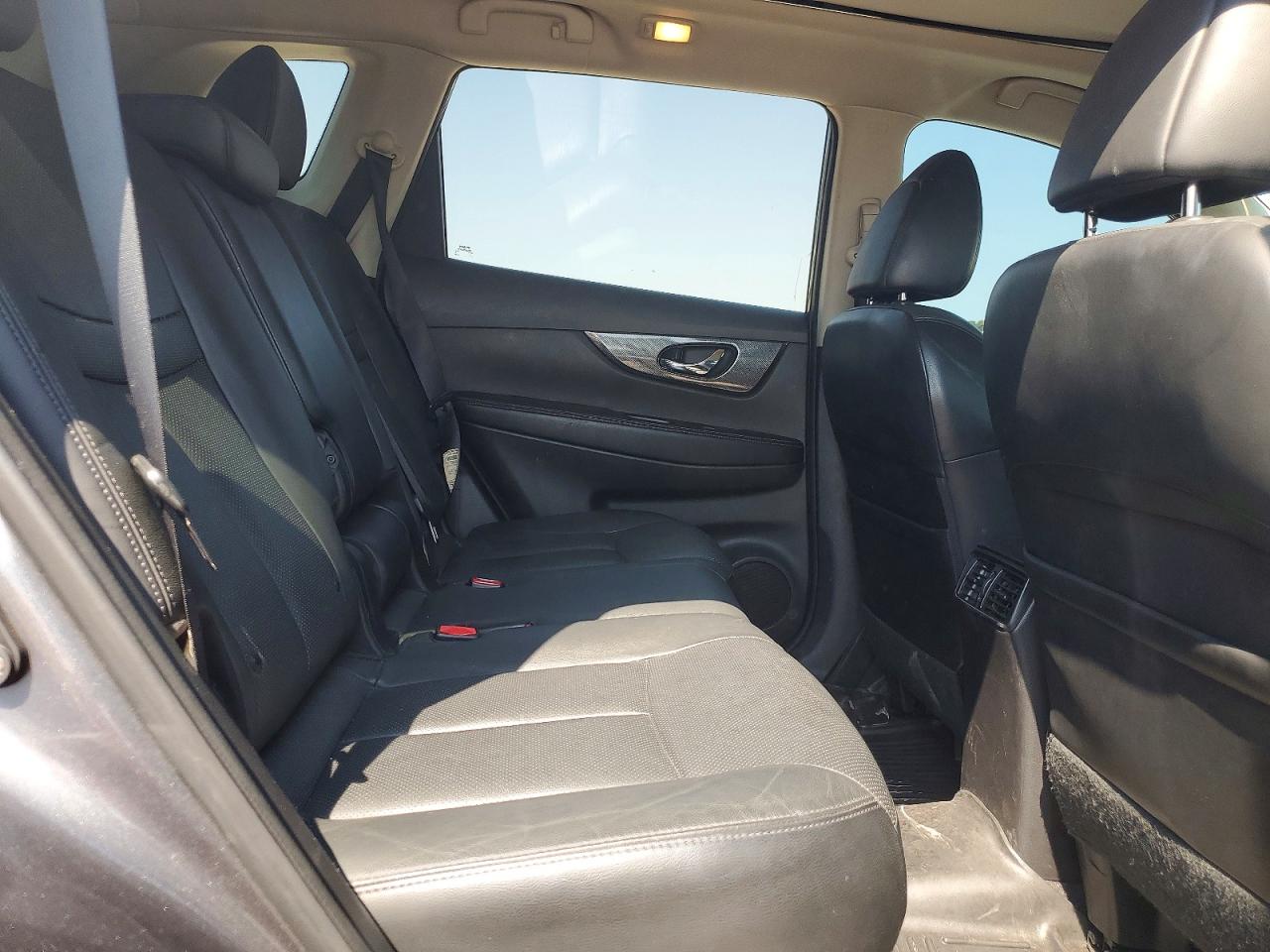 2014 Nissan Rogue Sl Gray vin: 5N1AT2MT8EC808562