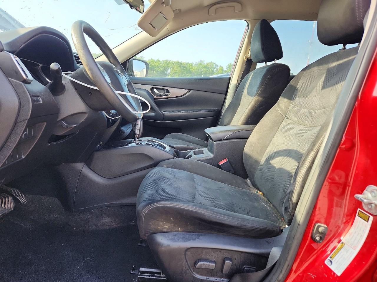 2014 Nissan Rogue Sv Красный vin: 5N1AT2MT8EC814569