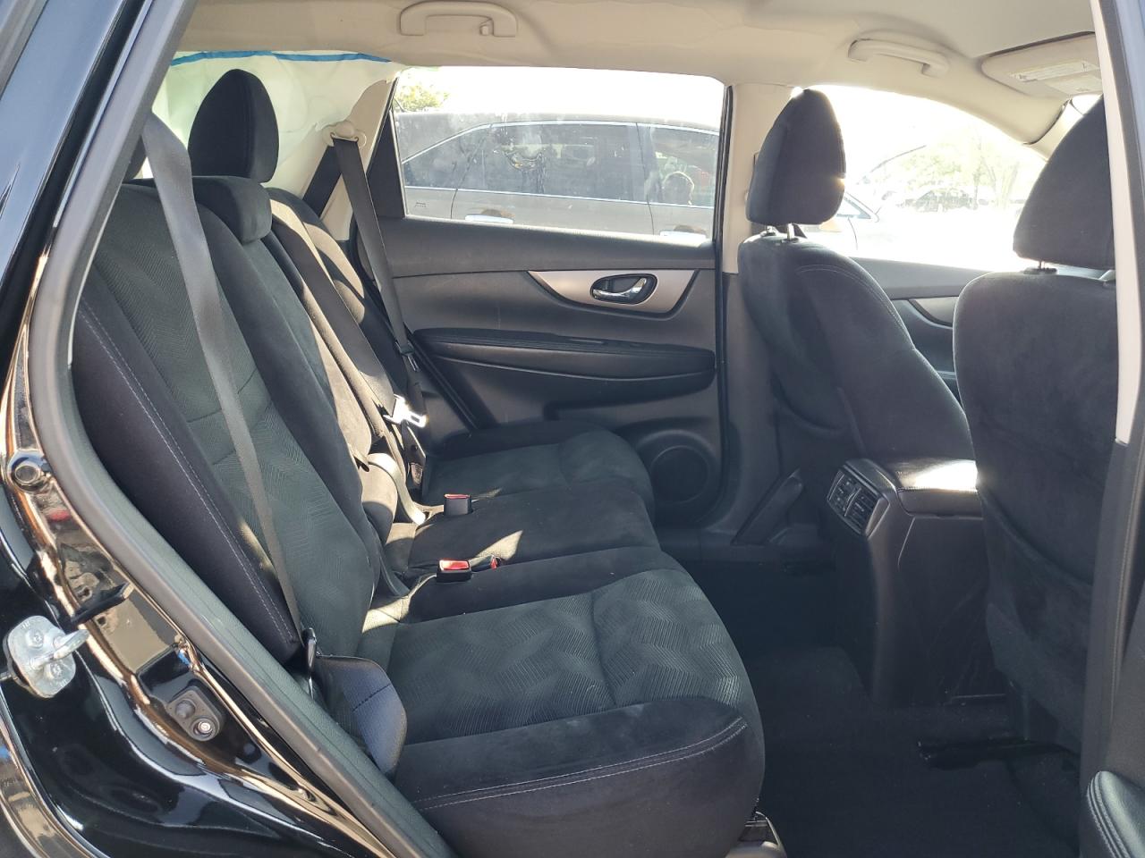 2014 Nissan Rogue S Black vin: 5N1AT2MT8EC823711