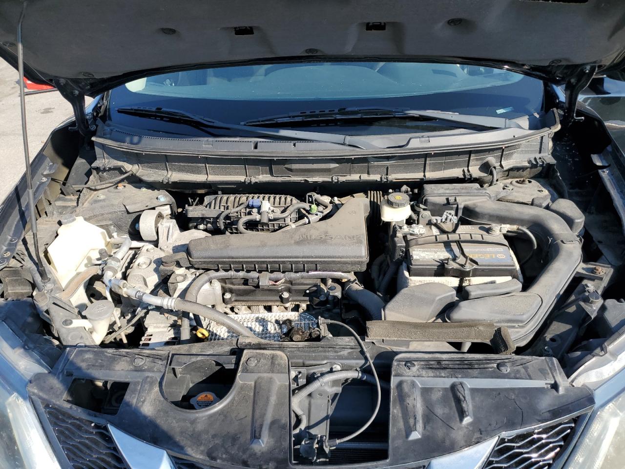2014 Nissan Rogue S Black vin: 5N1AT2MT8EC823711