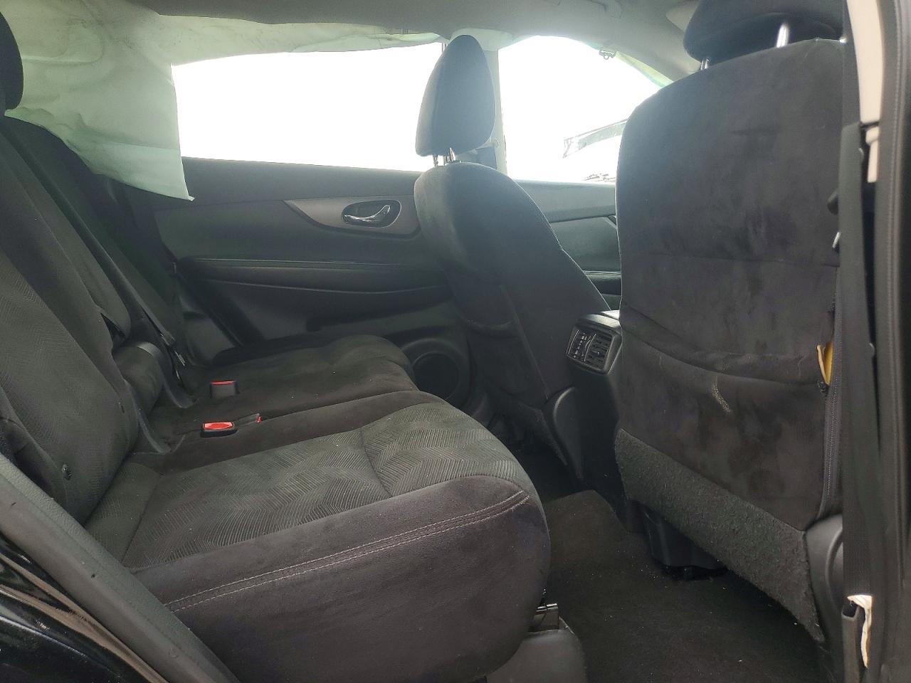 2014 Nissan Rogue S Black vin: 5N1AT2MT8EC823711