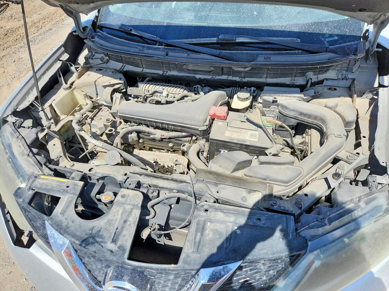 2014 Nissan Rogue S Silver vin: 5N1AT2MT8EC830335